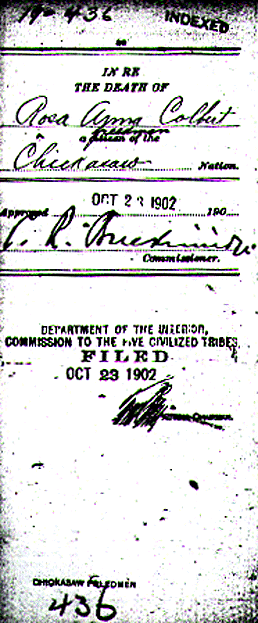 Death Affidavit